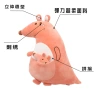 Customized cute cartoon animal kangaroo throw pillow figurines, Kanglewu cute plush toys, doll orders and orders details Picture